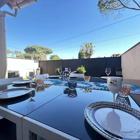 Sm007 Pinede Maxime Maison 5 Pièces 8 Couchages Avec Piscine Et Parking Sainte-Maxime