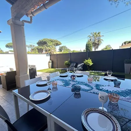 Sm007 Pinede Maxime Maison 5 Pieces 8 Couchages Avec Piscine Et Parking * Сент-Максім